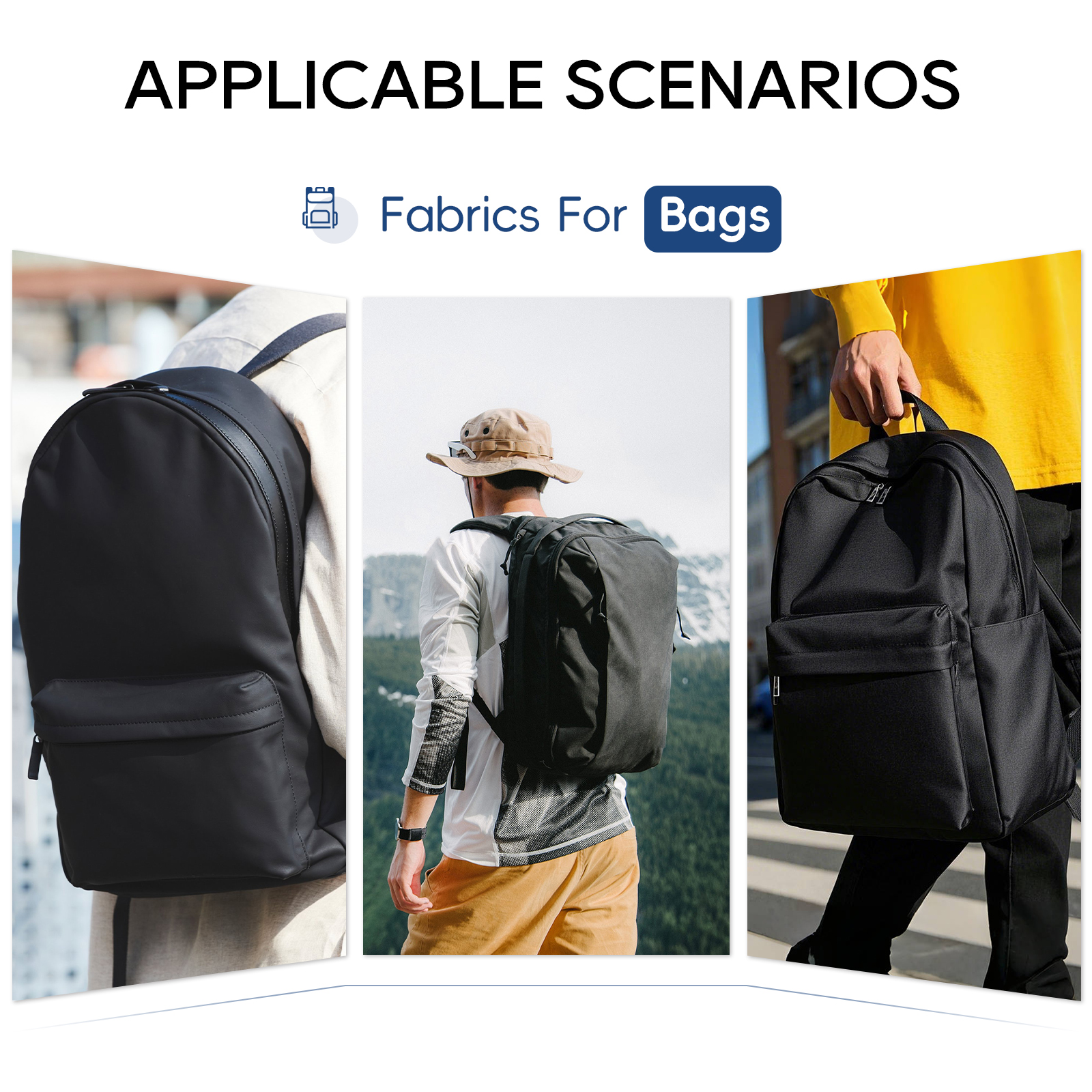 Fluorine-free Waterproof Oxford Fabric for Bags, Backpacks, and Luggage-HongdaTEX